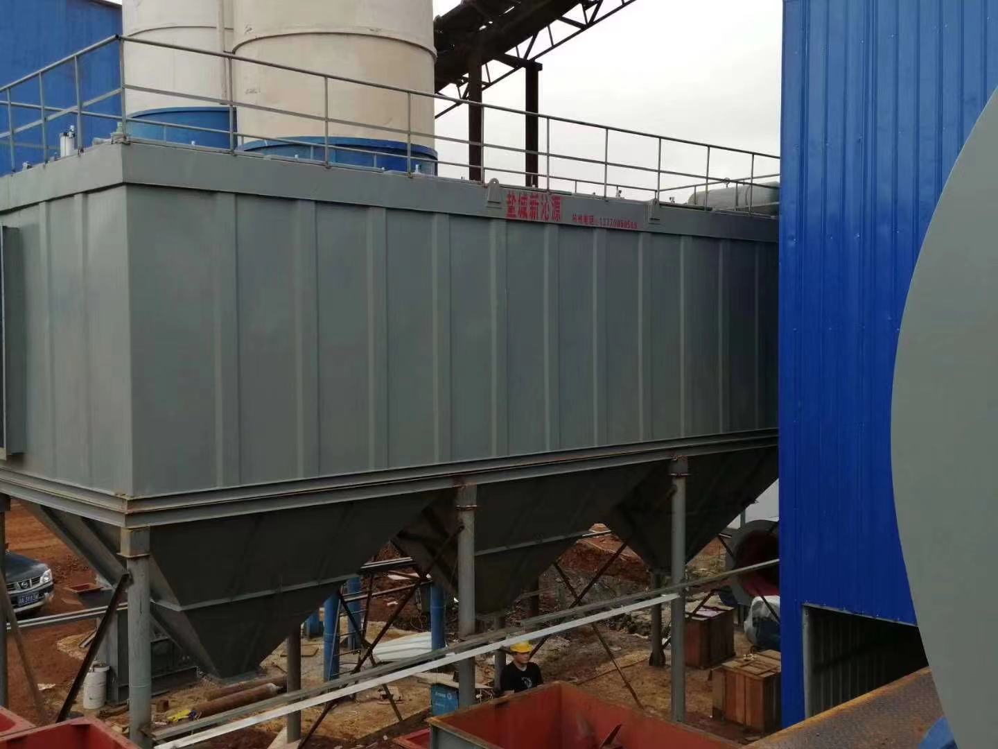 新型矿山除尘器|机制砂除尘器|砂石厂收尘器 四川除尘器现场