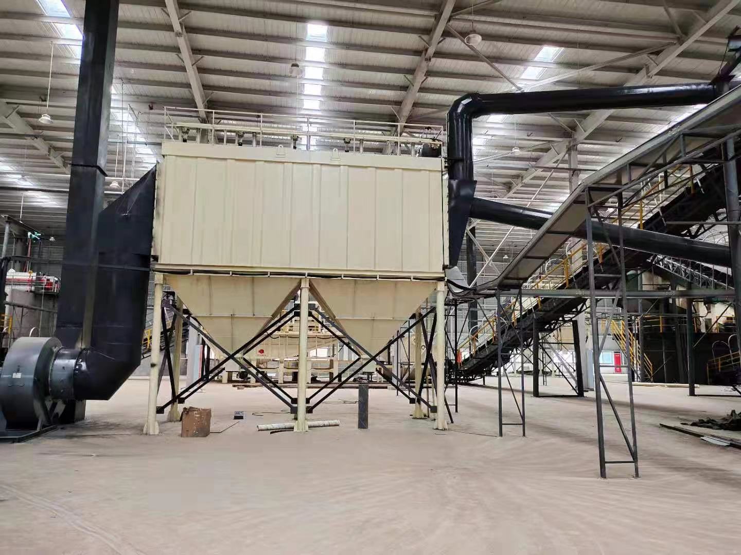 四川除尘器现场|除粉机|脱粉机|机制砂除尘设备|人工砂除尘器