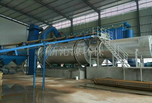 燃气三筒烘干机