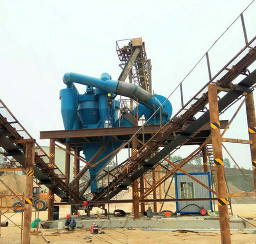 安徽选粉机发货，准备安装，选粉效率可达到95%